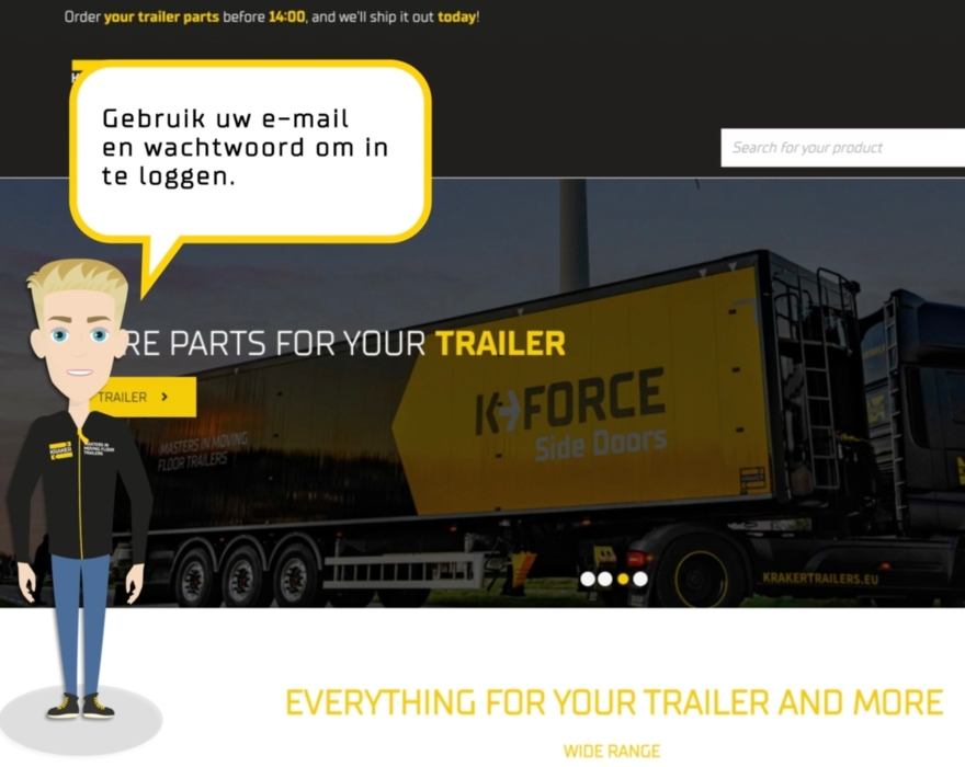 Online Info Centre is a new service from Kraker Trailers