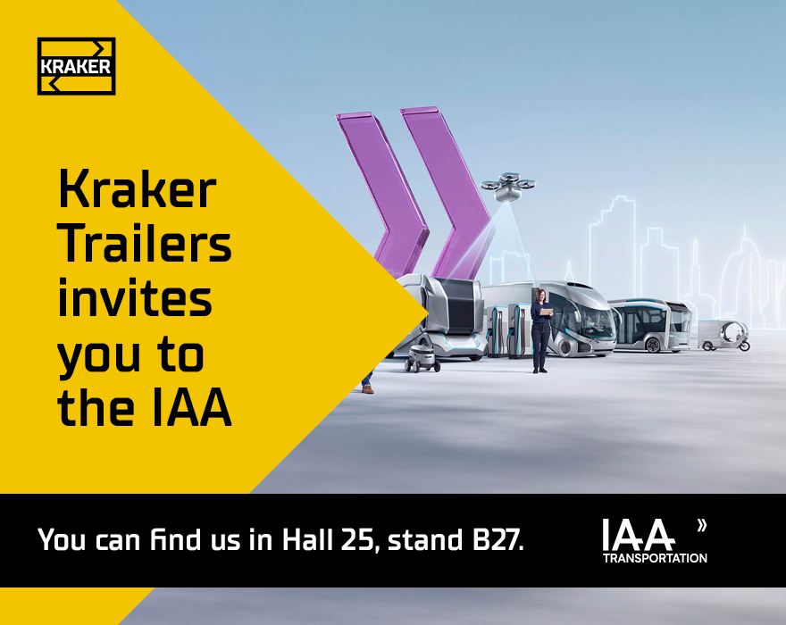 Kraker Trailers will be showing two innovative trailers at IAA