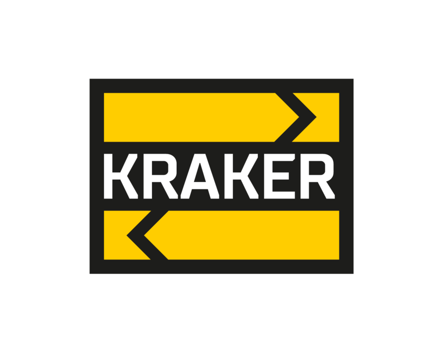 Neues Logo von Kraker Trailers gleitet ins Bild